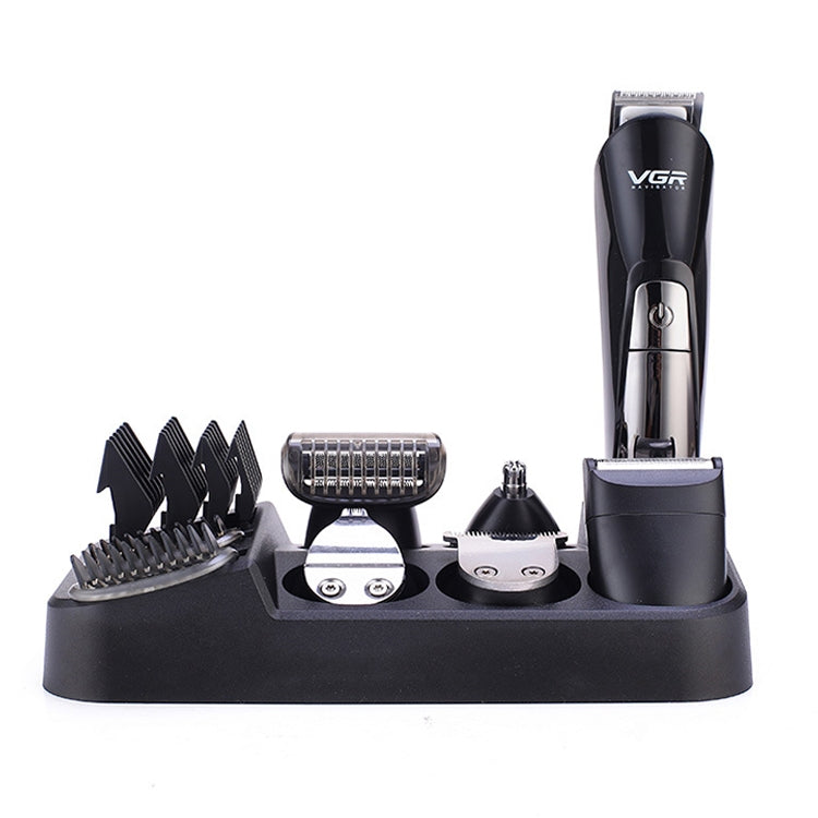 VGR V-012 5W 6 in 1 Electric Hair Clipper, Plug Type: EU Plug