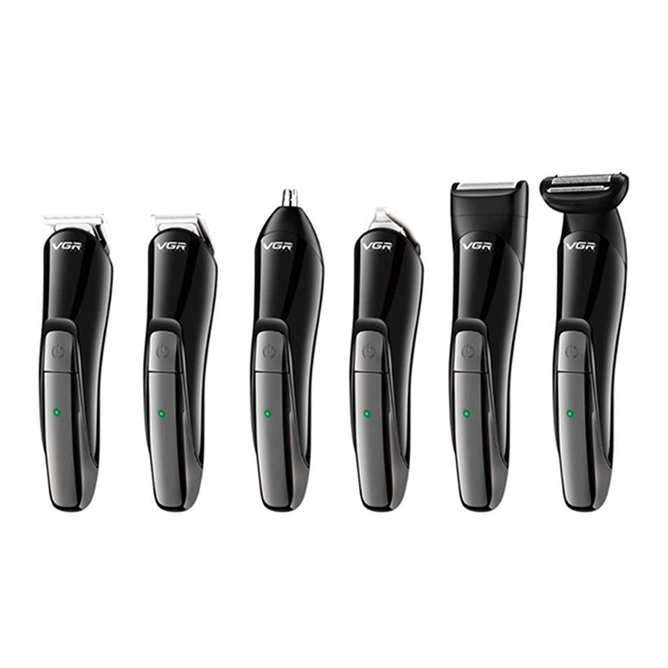 VGR V-012 5W 6 in 1 Electric Hair Clipper, Plug Type: EU Plug