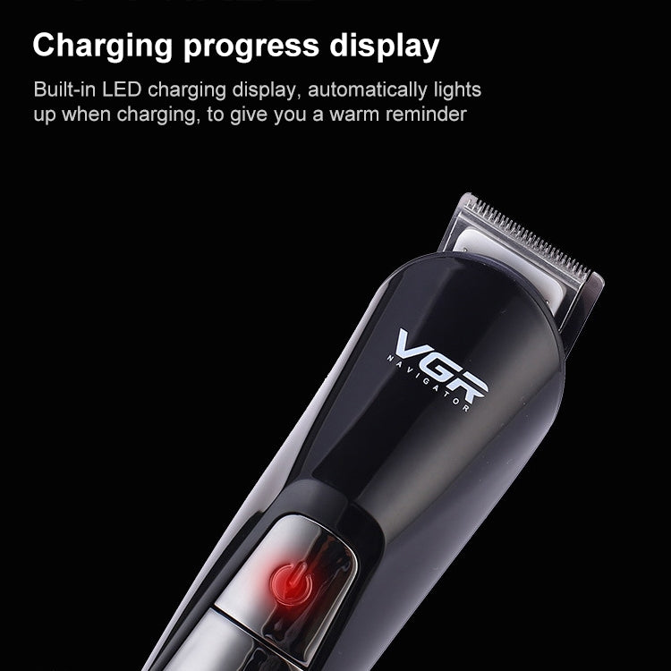 VGR V-012 5W 6 in 1 Electric Hair Clipper, Plug Type: EU Plug Reluova