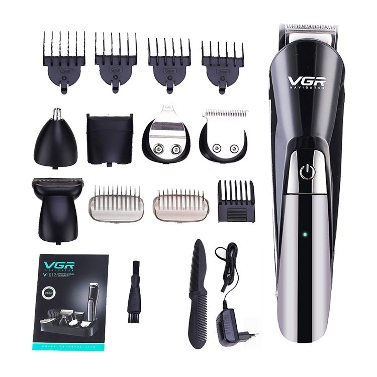 VGR V-012 5W 6 in 1 Electric Hair Clipper, Plug Type: EU Plug Reluova