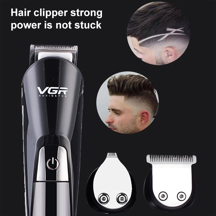 VGR V-012 5W 6 in 1 Electric Hair Clipper, Plug Type: EU Plug