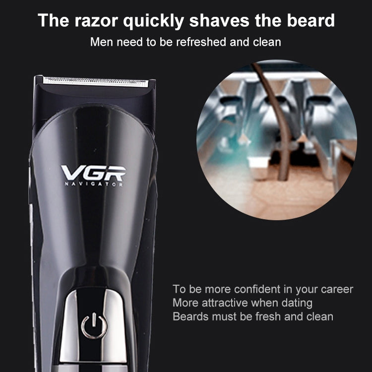 VGR V-012 5W 6 in 1 Electric Hair Clipper, Plug Type: EU Plug