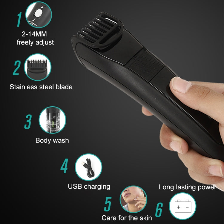 VGR V-015 5W USB Styling Electric Hair Clipper