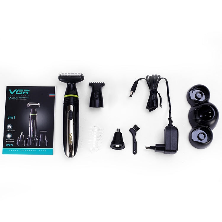 VGR V-016 5W 3 in 1 Men Grooming Suit, Plug Type: EU Plug