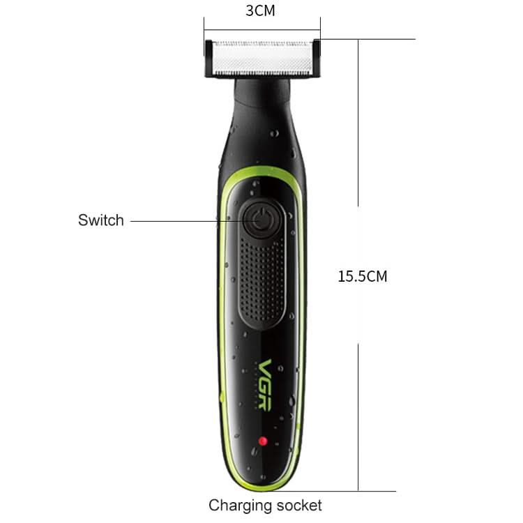 VGR V-017 10W USB Men Minimalist Small T Shaver Reluova