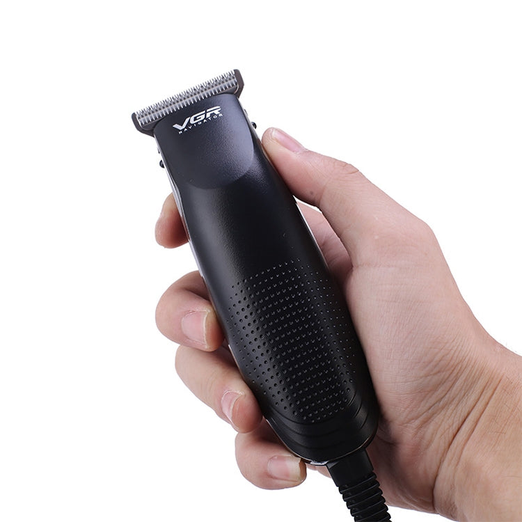 VGR V-023 2 PCS 7W Gradient Engraving Hair Clipper with Line, Plug Type: EU Plug