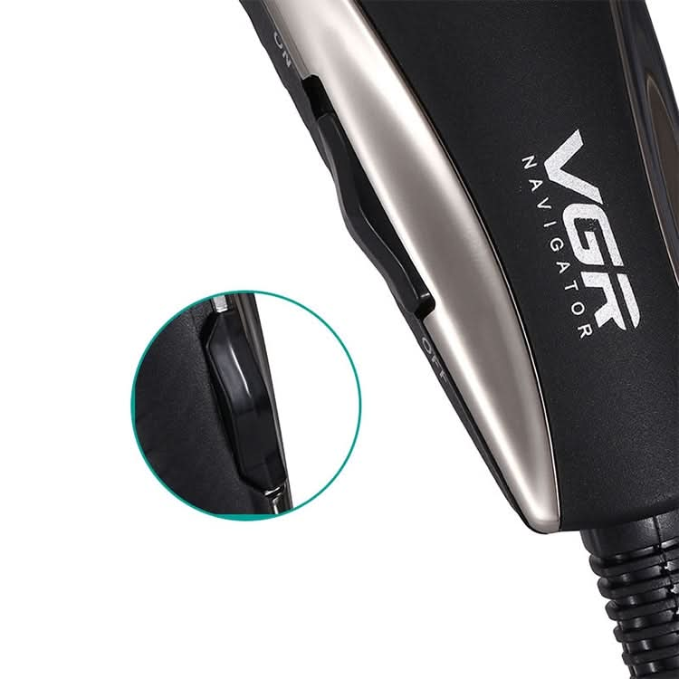 VGR V-033 9W 8 in 1 Electric Hair Clipper with Line, Plug Type: EU Plug