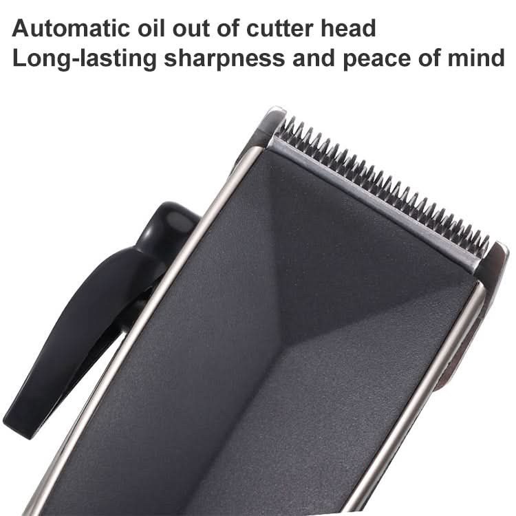 VGR V-033 9W 8 in 1 Electric Hair Clipper with Line, Plug Type: EU Plug