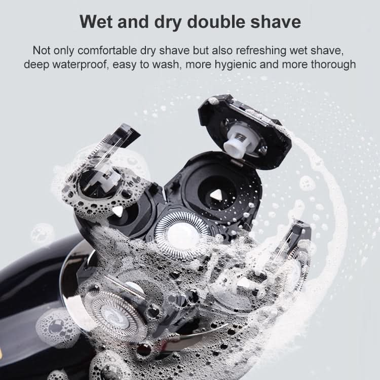 VGR V-302 5W 4 in 1 USB Multi-function Electric Shaver, Plug Type: EU Plug Reluova