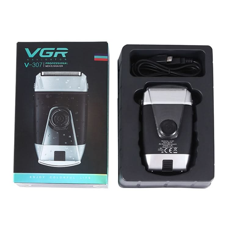 VGR V-307 5W USB Intelligent Electric Shaver Reluova