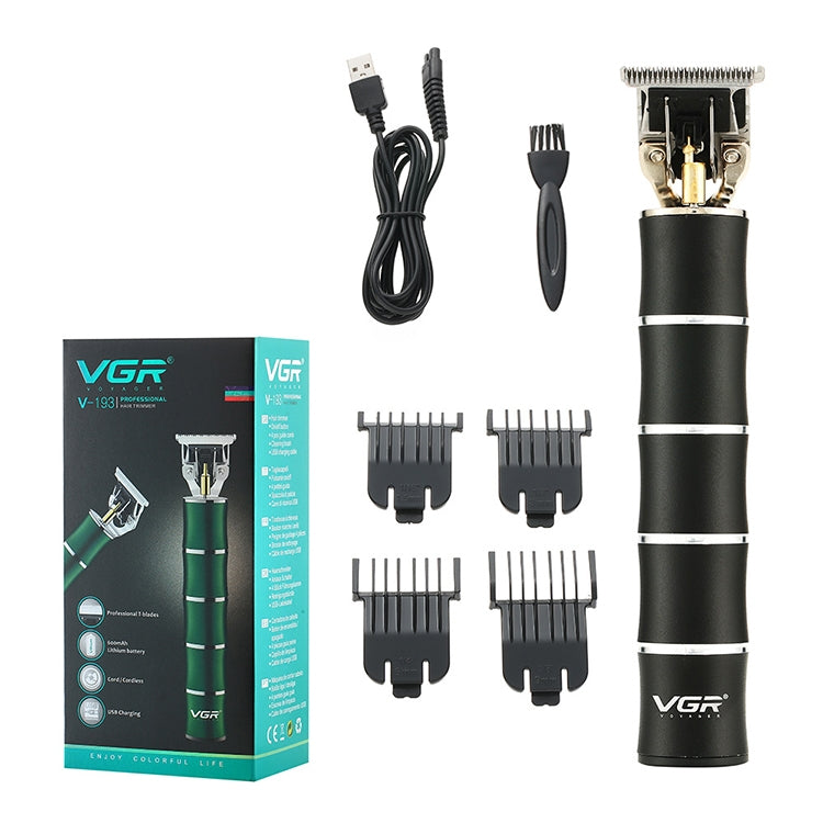 VGR V-193 5W USB Metal Bamboo Shape Hair Clipper