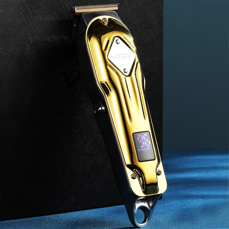 VGR V-261 8W USB Metal Professional Hair Clipper with LED Digital Display