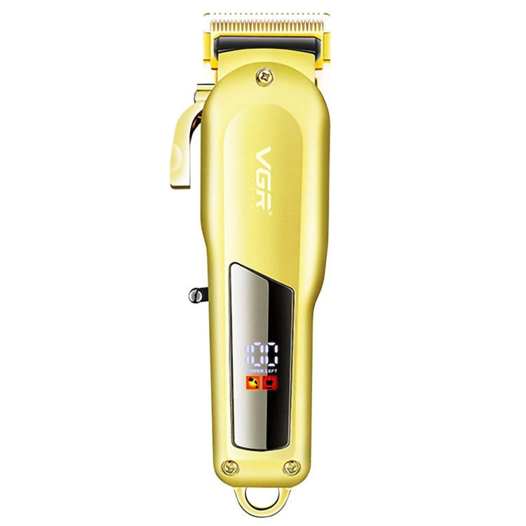 VGR V-278 10W USB Metal Electric Hair Clipper with LED Digital Display