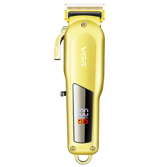 VGR V-278 10W USB Metal Electric Hair Clipper with LED Digital Display Reluova