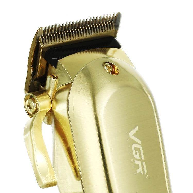 VGR V-278 10W USB Metal Electric Hair Clipper with LED Digital Display