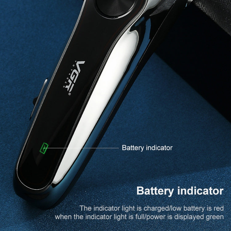 VGR V-289 10W USB Home Portable Hair Clipper with Battery Indicator & Four Gear Adjustment