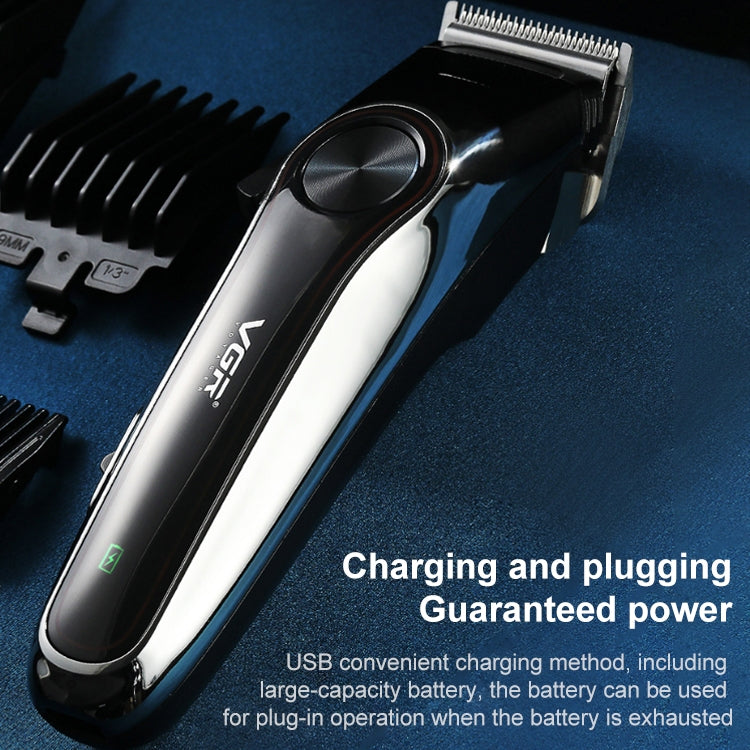 VGR V-289 10W USB Home Portable Hair Clipper with Battery Indicator & Four Gear Adjustment