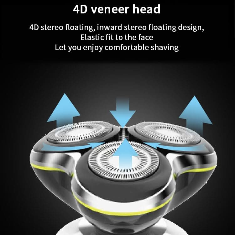 VGR V-308 2 in 1 5W USB Double-head Electric Shaver Reluova