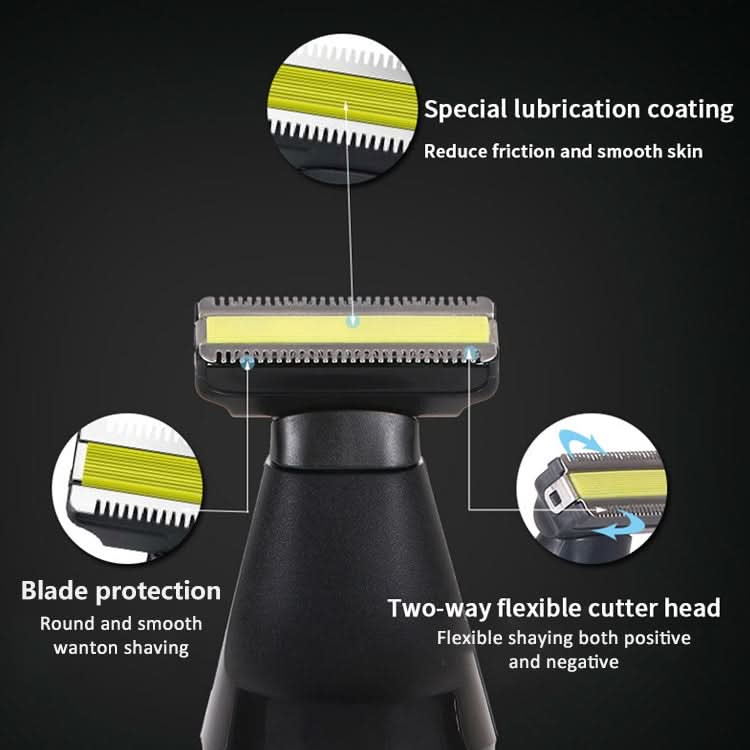 VGR V-308 2 in 1 5W USB Double-head Electric Shaver Reluova