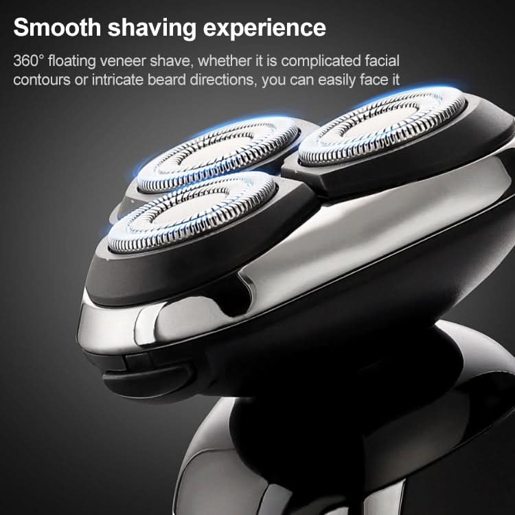 VGR V-309 6W USB Electric Shaver with LED Digital Display Reluova