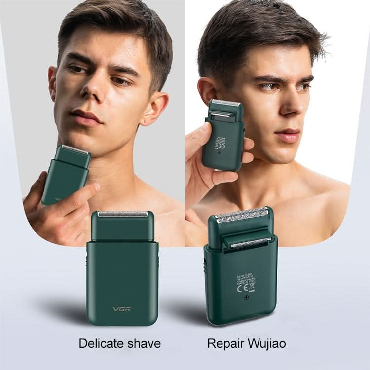 VGR V-390 5W USB Portable Reciprocating Electric Shaver Reluova