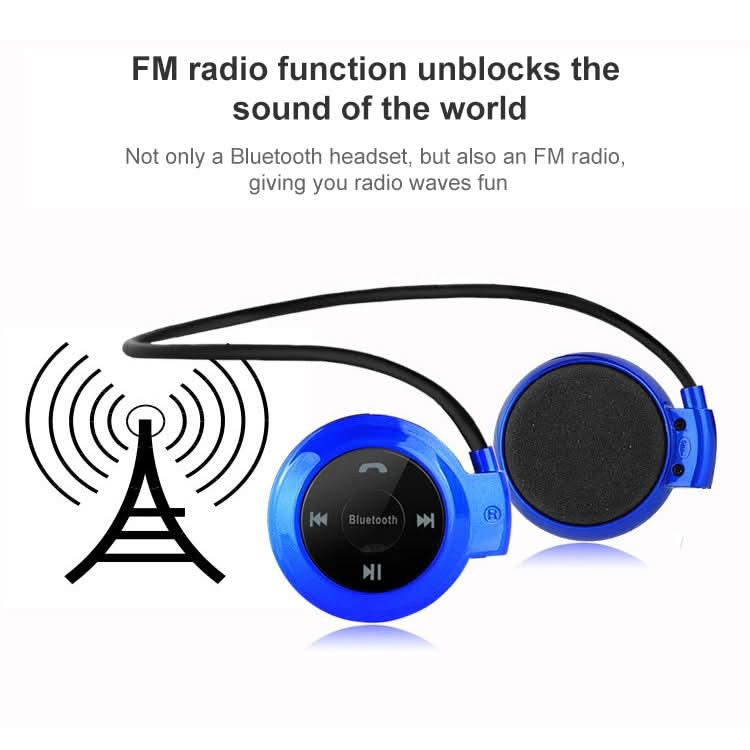 NVAHVA MP3 Player Bluetooth Headphone, Wireless Sport Headset MP3 Player With FM Radio, Stereo Earphone TF Card MP3 Max to 32GB