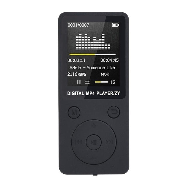 2019 Fashion Portable MP4 Lossless Sound Music Player FM Recorder walkman player mini Support music, radio, recording, 3-Reluova