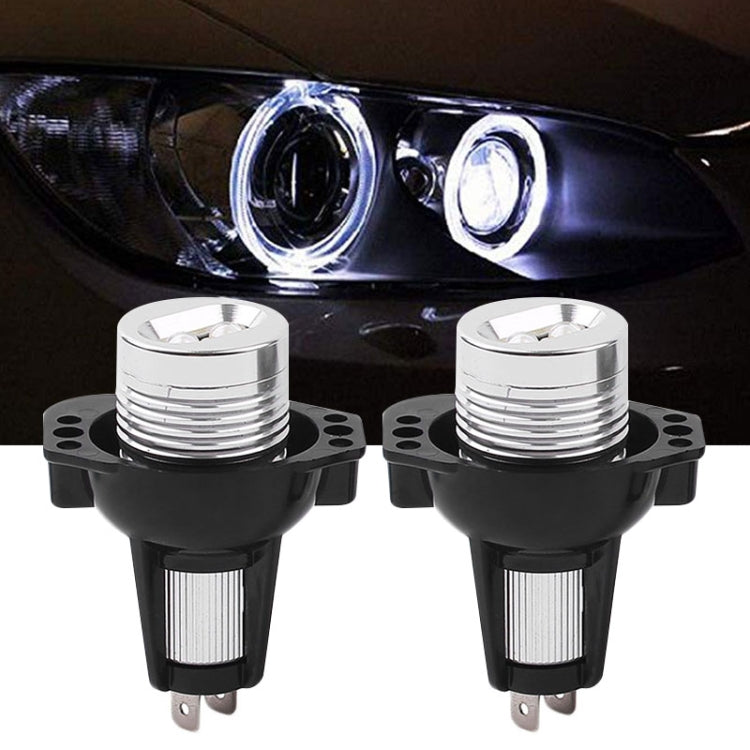 2 PCS 6W Headlight Angel Eye Light Bulb Fog Light Car Accessories for BMW E90 / BMW E91-Reluova