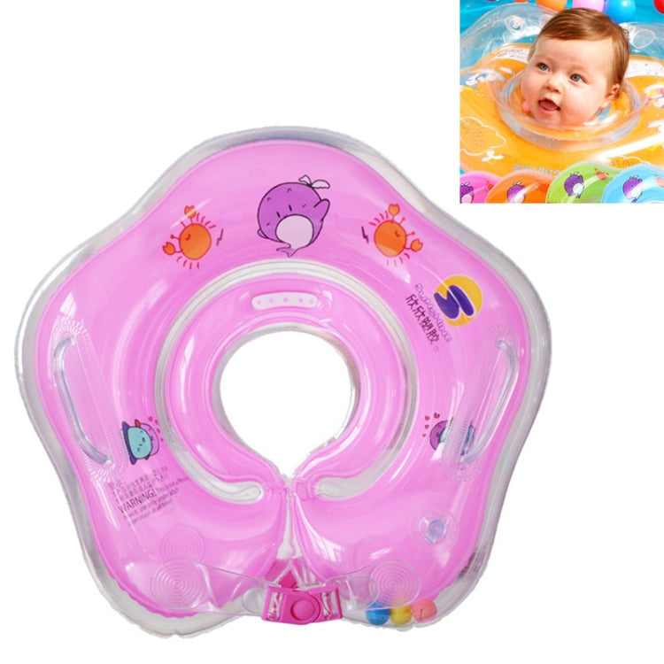 Circle Shaped Inflatable Baby Children Swimming Neck Ring