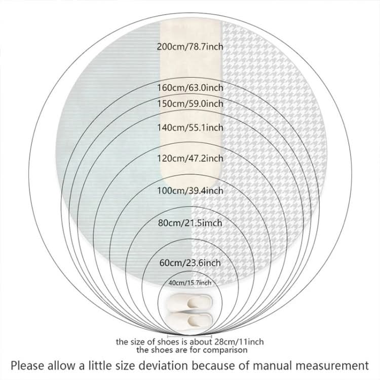 3D Growth Ring Pattern Bathroom  Living Room Carpets Home Decor Mat-Reluova