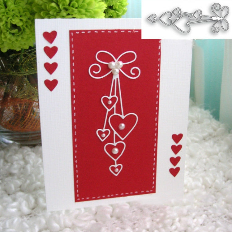 Craft Embossing Die Pendant Heart Carbon Steel Embossing Knife Die