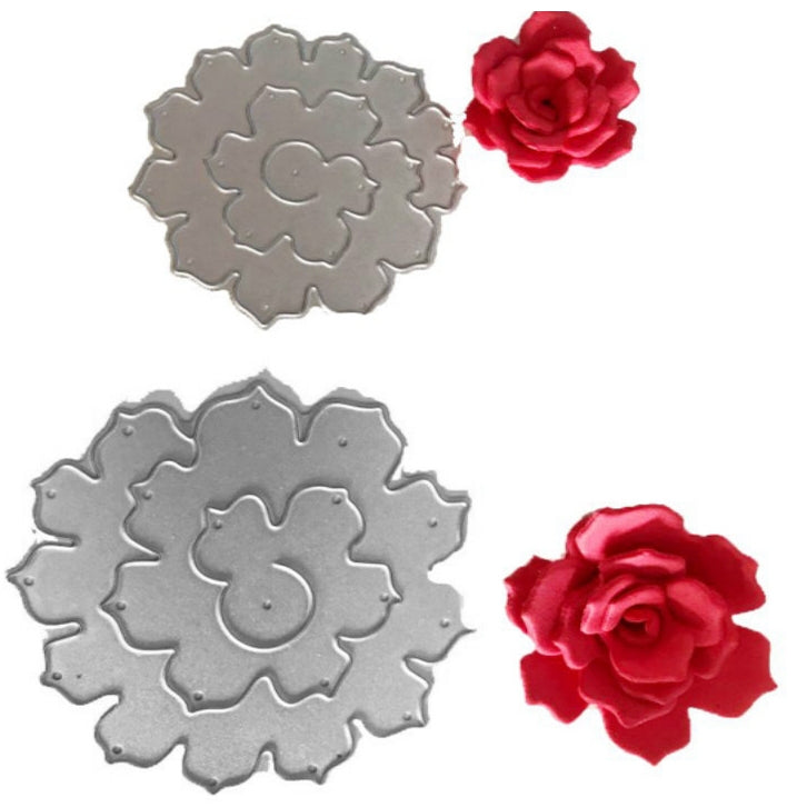 2 In 1 3D Petal Knife Mold DIY Greeting Card Scrapbook Album Making Stencil-Reluova