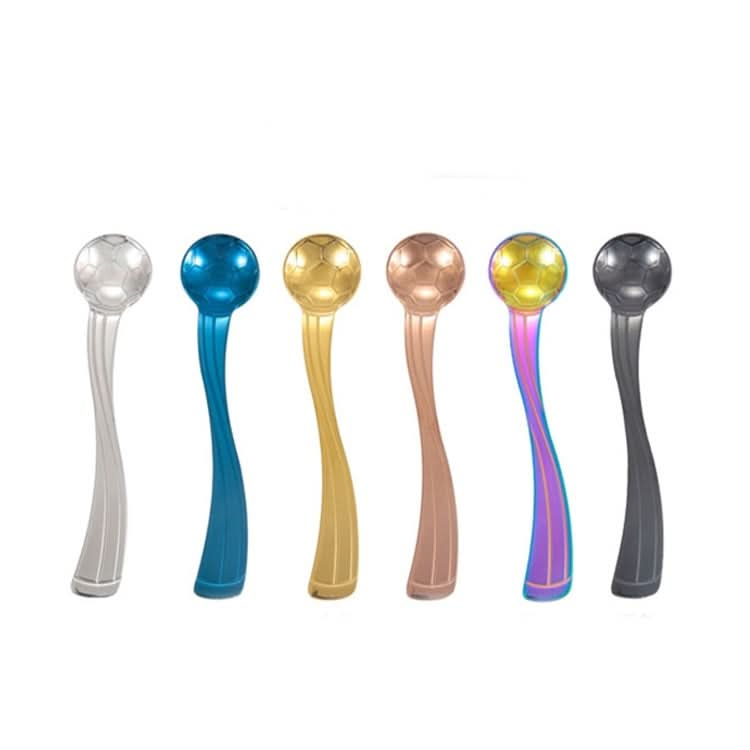 Stainless Steel Creative Football Coffee Spoon Ice Cream Spoon - Reluova