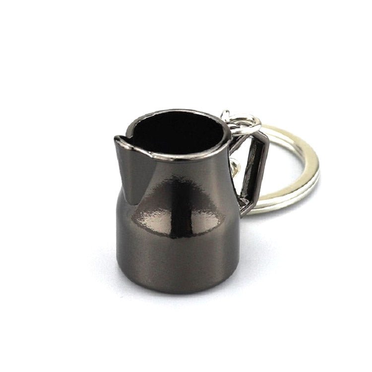 Creative Coffee Appliance Keychain Metal 3D Mini Coffee Pot Pendant ÎҵÄÉ̵ê