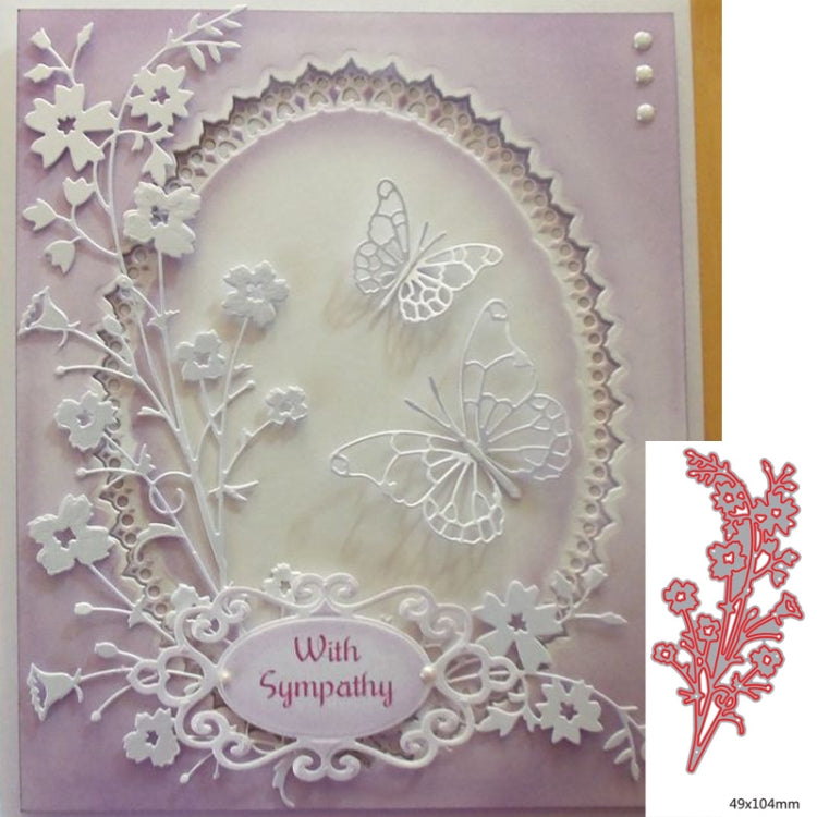 Small Flower Decoration Knife Mold DIY Cutting Book Album Greeting Card Making Mold