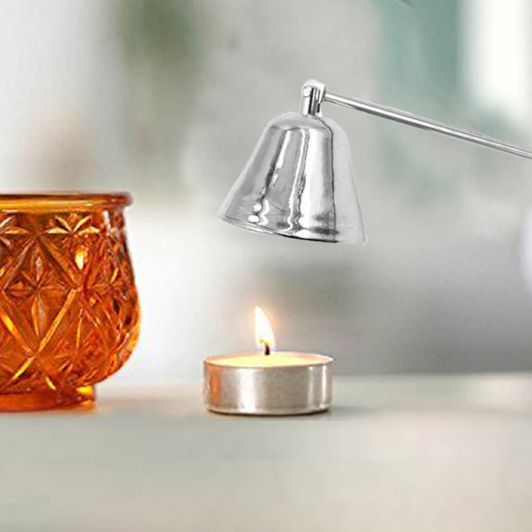 Bright Chrome Silver Candle Mask Candle Extinguisher Aroma Candle Candle Accessories My Store