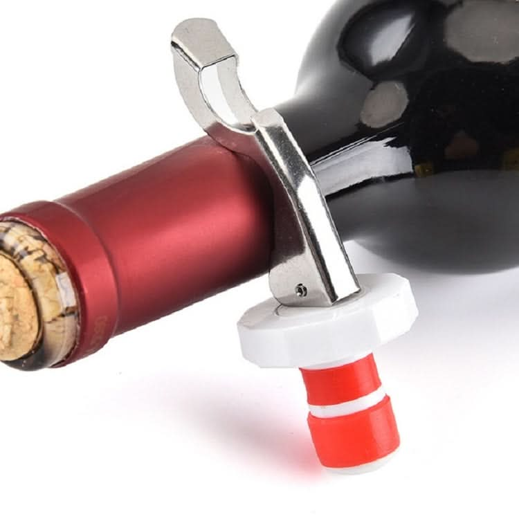 5 PCS Kitchen Gadgets Stainless Steel Silicone Wine Stopper Beer Opener-Reluova