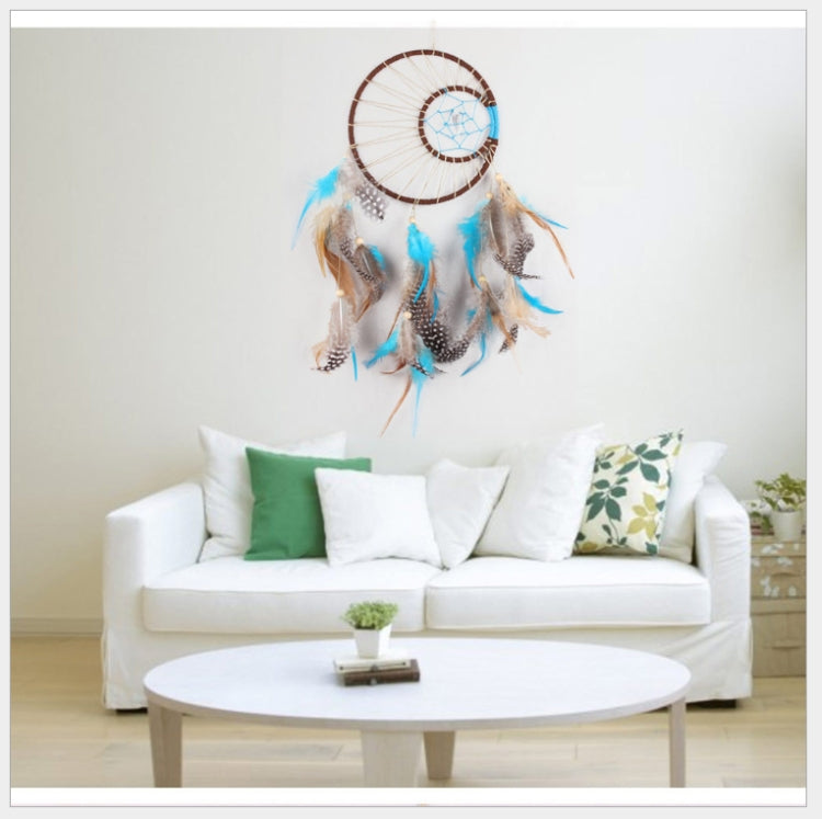 Creative Dream Catcher Handmade Feathers Dream Wall Home Crafts My Store