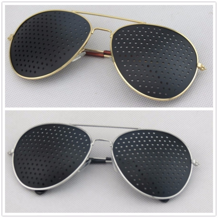 2 PCS Pin-hole Glasses Pin Hole Sunglasses Eye Exercise Eyesight Natural Healing Vision Correction and Improvement-Reluova