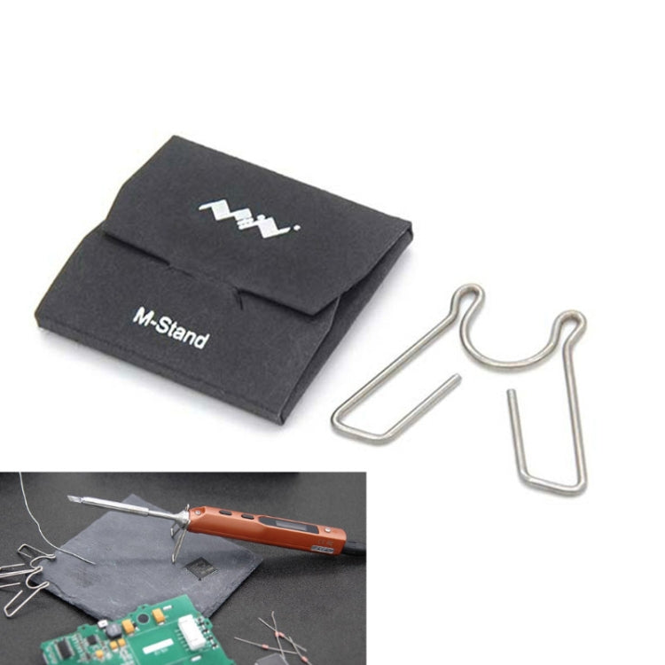 2 PCS M-Stand Soldering Iron Stand Bracket Holder For TS100