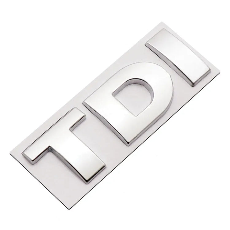 TDI 3D Badge Emblem Decal Car Sticker ÎҵÄÉ̵ê