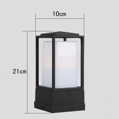 Outdoor Rain and Rustproof Wall Lamp Modern Minimalist Column Lamp My Store