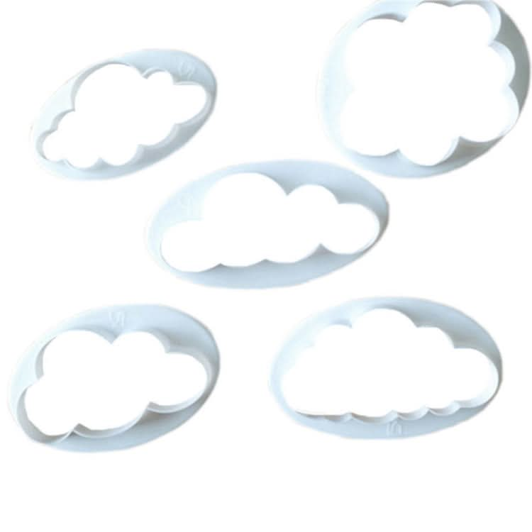 10 PCS Cake Mold Cloud Fondant Cake Decoration Printing Die Cutting Mold - Reluova