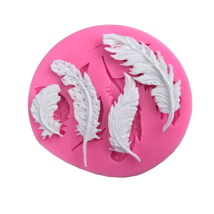 Feather Sugar Silicone Mold Fondant Mold Cake Decorating Tools - Reluova