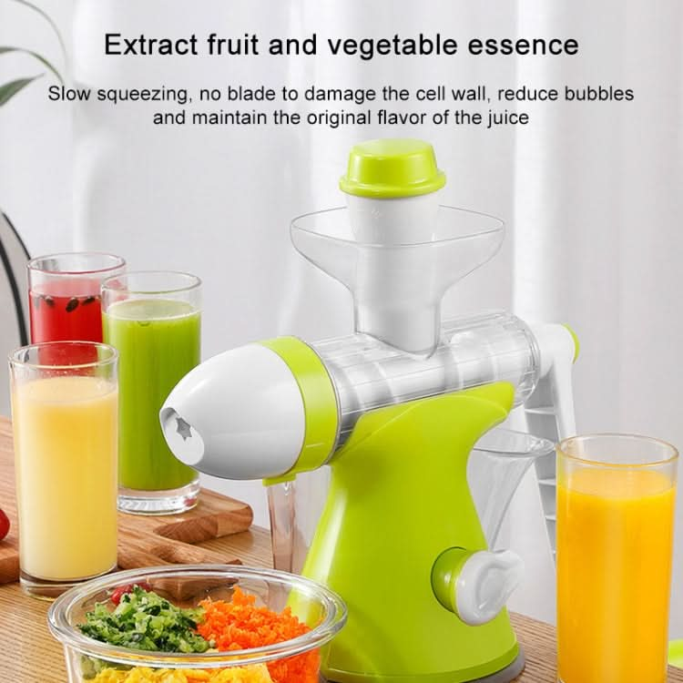 Hand Press Juicer Ice Cream Squeezer Manual Orange Juice Extractor DIY Fresh Fruit Vegetable Machine Blender - Reluova