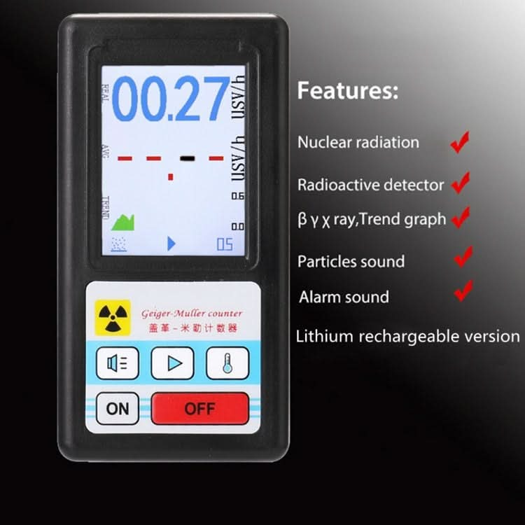 BR-6B Nuclear Radiation Detector Geiger Counter Geiger Tester My Store