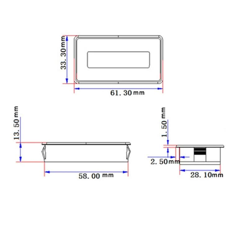 GY-6S 12V Lead-acid Battery Power Meter Lithium Battery Capacity Indicator Display Tester Percentage Voltmeter My Store