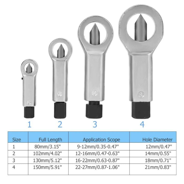 4-in-1 Rust Nut Separator Nut Remover My Store