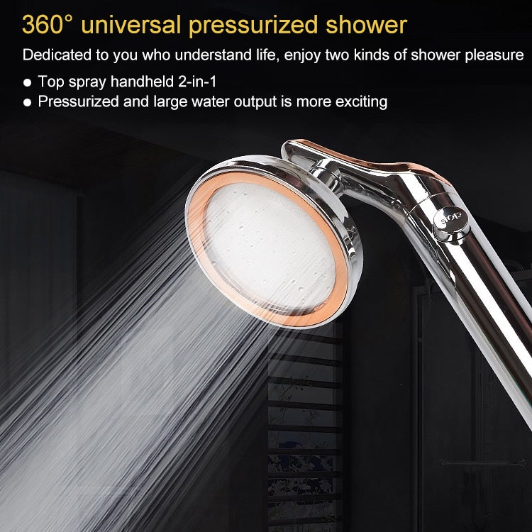 Universal Pressurized One-touch Water Stop Hand Shower Head Reluova