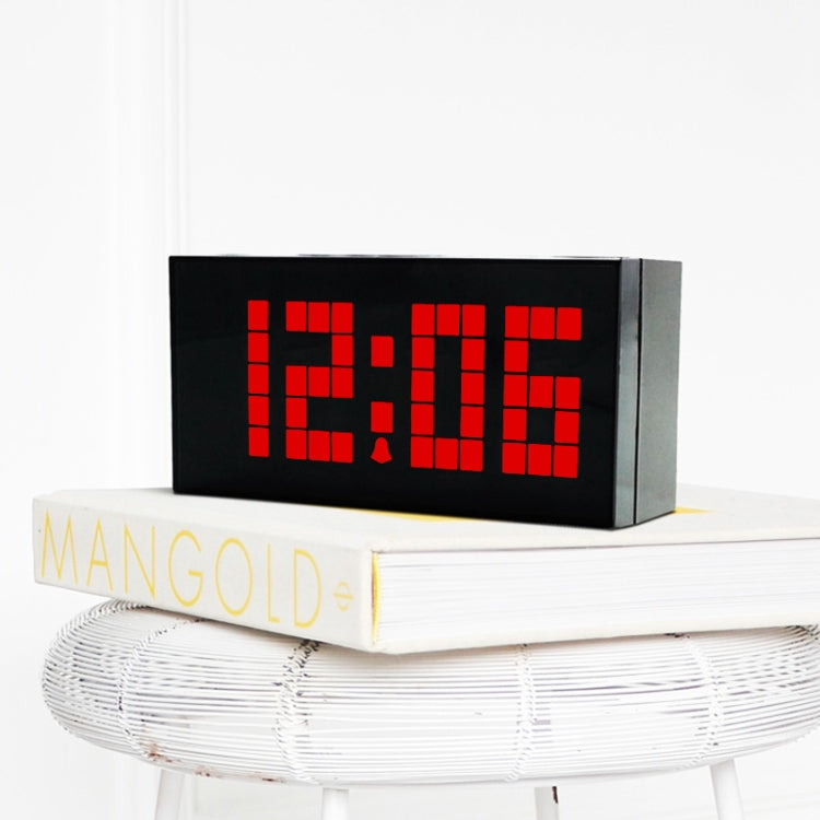 Digital Electronic Alarm Clock Creative LED Desk Clock US Plug My Store